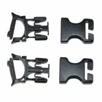 Paire De Clips Sans Couture Ortlieb Stealth 25 Mm