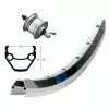 Roue Avant 700 Mm Avec Moyeu Dynamo Shimano DH-3N30 Et Jante Exal ZX 19