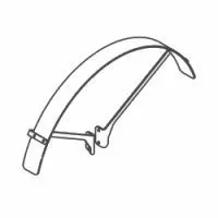 Carry Freedom Paire De Garde-boue Pour Remorque Y-Frame Large